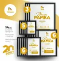 Набор фоторамок 20шт черный на стену (гарантия целости!) рамки для фотографий, фоторамки для фотографий, комплект фоторамок, коллаж из фоторамок, фоторамки настенные, рамки небьющиеся (21х30, 15х21, 10х15, 30х40), Tenko Decor, 20 шт.