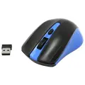 Мышь Smartbuy ONE 352, беспроводная, оптическая, 1600 dpi, 2xAAA (не в компл), сине-чёрная