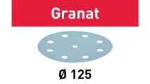 Материал шлифовальный Festool Granat P80. компл. из 50 шт. STF D125/9 P 80 GR 50X