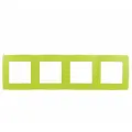 Рамка на 4 поста ЭРА 12-5004-26 12, лайм Б0019429