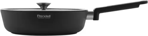 Сотейник Rondell Modern RDA-1724, 3.9л, с крышкой, черный