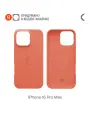 Силиконовый чехол COMMO Shield Case для Apple iPhone 16 Pro Max с поддержкой беспроводной зарядки, Терракотовый