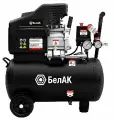 Компрессор воздушный поршневой масляный для гаража 50л БелАК БАК.99201