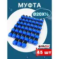 Муфта ПНД 20х1/2 внутренняя резьба (Valfex) 45шт.