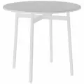 Стол обеденный Калифорния Мебель Медисон белый/белый