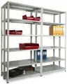 Пакс-металл Стеллаж для кладовки 2500*1000*400 (5 полок) с цельной стойкой металлический сборный