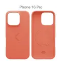 Силиконовый чехол COMMO Shield Case для Apple iPhone 16 Pro с поддержкой беспроводной зарядки, Терракотовый