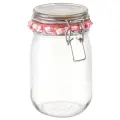 Стеклянная банка с зажимом Tescoma DELLA CASA 1000 мл 895145