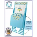 Медальница спортивная с полкой грамотница