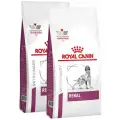 Сухой корм ROYAL CANIN RENAL RF14 для взрослых собак при хронической почечной недостаточности (2 кг + 2 кг)