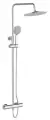 Душевая система со смесителем Agger 24GR51200 без излива с термостатом
