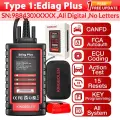 THINKCAR Thinkdiag 2 Ediag Plus OBD2 сканер CAN FD протоколы для автомобилей GM Бесплатное полное программное обеспечение 16, сброс кодирования ЭБУ Bi directionl Ediag plus
