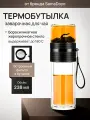 Термобутылка заварочная с фильтром SamaDoyo из боросиликатного стекла, 238 мл