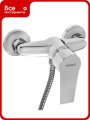 Смеситель для душа СоюзКран с душевым набором, керамический картридж 40 мм, хром, цинк SК04-N112 567-106