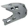CairBULL Discovery велосипедный шлем полнолицевой черный, M-L(54-61)cm, Серый