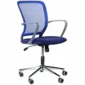 Кресло офисное Utfc М-806 Хэнди/Handy greyPL хром Ср JD-06/D26-39 (синий)