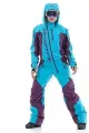 Комбинезон зимний, слитный DRAGONFLY Extreme Blue-Purple, женский, размер S