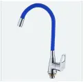 Смеситель для кухни с гибким изливом HANSEN H59004R Хром/Синий