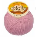 Пряжа ADELIA KATTY 100% шерсть 10 шт. х 50 г 150 м +- 10 м №05 бл. розовый