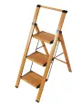 Стремянка Biotorg, складная, антискользящие ступени, 3 ступени
