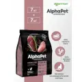 AlphaPet Superpremium сухой корм для взрослых стерилизованных кошек и котов Утка и индейка, 7 кг. х 2 шт
