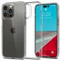 Чехол Spigen на Apple iPhone 14 Pro Max (ACS04639) Crystal Hybrid / Спиген чехол для Айфон 14 Про Макс накладка, противоударный, с защитой камеры, прозрачный