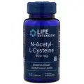 Life Extension N-Ацетил-L-цистеин NAC 600 мг, 60 капсул, 600 мг, 80 г, 60 шт., 1 уп.
