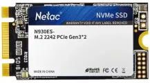 SSD накопитель NETAC N930ES NT01N930ES-512G-E2X 512ГБ, M.2 2242, PCIe 3.0 x2, NVMe, M.2