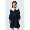 Платье для девочки 4808050710/47/152 Цвет темно-синий Размер 152