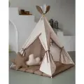 Вигвам детский с ковриком, подушками и флажками