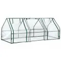 Парник MAXITERRA, 270x92x92 см, каркас из металлических трубок, ПВХ покрытие