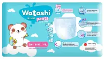 Watashi Трусики - Подгузники для детей М (46шт) 6-10кг