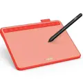 Графический планшет UGEE S640 для рисования, красный