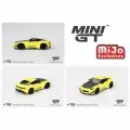 Машинка MINI GT 1/64 Nissan Z Pandem Ikazuchi Yellow Blister Packaging