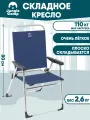 Кресло складное Jungle Camp Slacker Alu Opal туристическое, комфортное, макc. нагрузка 110кг. Для отдыха на природе, рыбалки