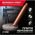 Плита BORISOV-PRO абразивная, круглая, диаметром 250мм