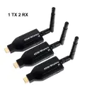 Беспроводной HDMI адаптер Wi-Fi 1TX 2RX, 150m 1 TX 2 RX