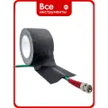 Клейкая лента DGTAPE ultraMATT - Гаффа тейп 72мм/25м - Туннельный Черный UM72/25/B-TU, использования на телевидении