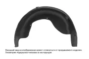 Подкрылок подходит для Aito M5 2022 - Внедорожник 5 дв. (задний правый) / Аито М5
