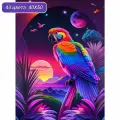 Алмазная мозаика 'Попугай Ара арт', 40*50 см, Cristyle, Cr440193