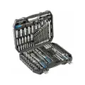 Набор инструментов HOEGERT TECHNIK 222 шт, 1/4, 3/8,1/2 Черный HT1R244