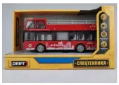 Машинка Drift 118485 Двухэтажный автобус