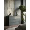 Комод SOHO для одежды, 6 ящиков, цвет серый, габариты 120х70х40 см