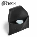Набор, мел для бильярда Taom 2.0 Blue и держатель Taom Chalk Bag