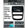Магнитола Renault Duster 2010-2015 / Nissan terrano 2014-2020 Teyes CC4 Pro 12/256GB Тиайс, штатная магнитола, 8-ми яд
