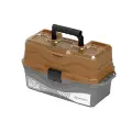 Ящик рыболовный для снастей Tackle Box трехполочный золотой N-TB-3-GO NISUS