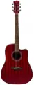 Гитара акустическая FLIGHT D-155C MAH RD