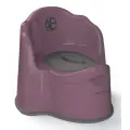 Горшок детский с крышкой AMAROBABY Ergonomic, фиолетовый