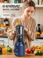 Шнековая соковыжималка Endever SIGMA-104, 600Вт, вертикальная, синяя