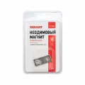 Неодимовый магнитный прямоугольник REXANT 35х15х3мм, с зенковкой 8х4 мм, сцепление 4,4 кг, упак. 1 шт.